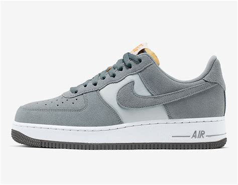 nike grey air force 1